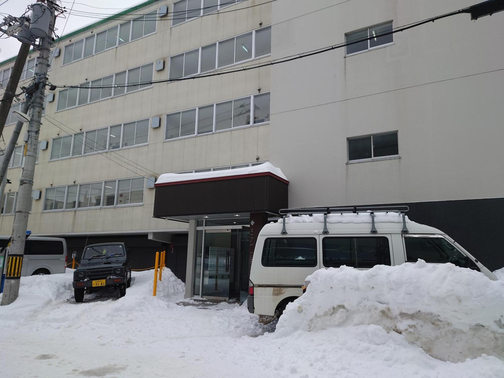 Ferienwohnung Maple Sumikawa #202 Sapporo Exterior foto